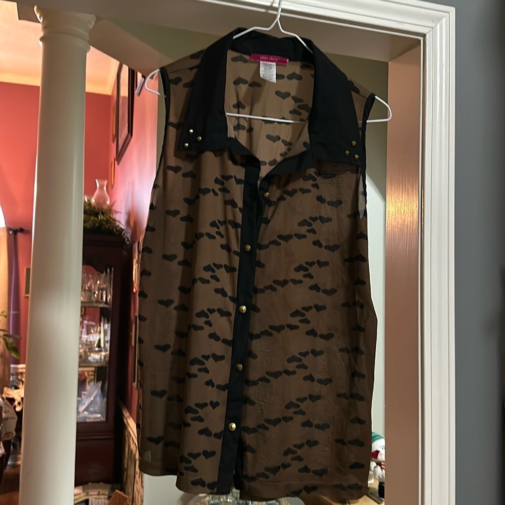 Ladies see through shirt
